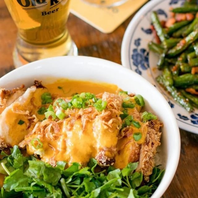 Curry Fried Chicken Bowl.