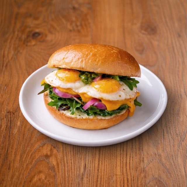 Double Egg Sandwich.